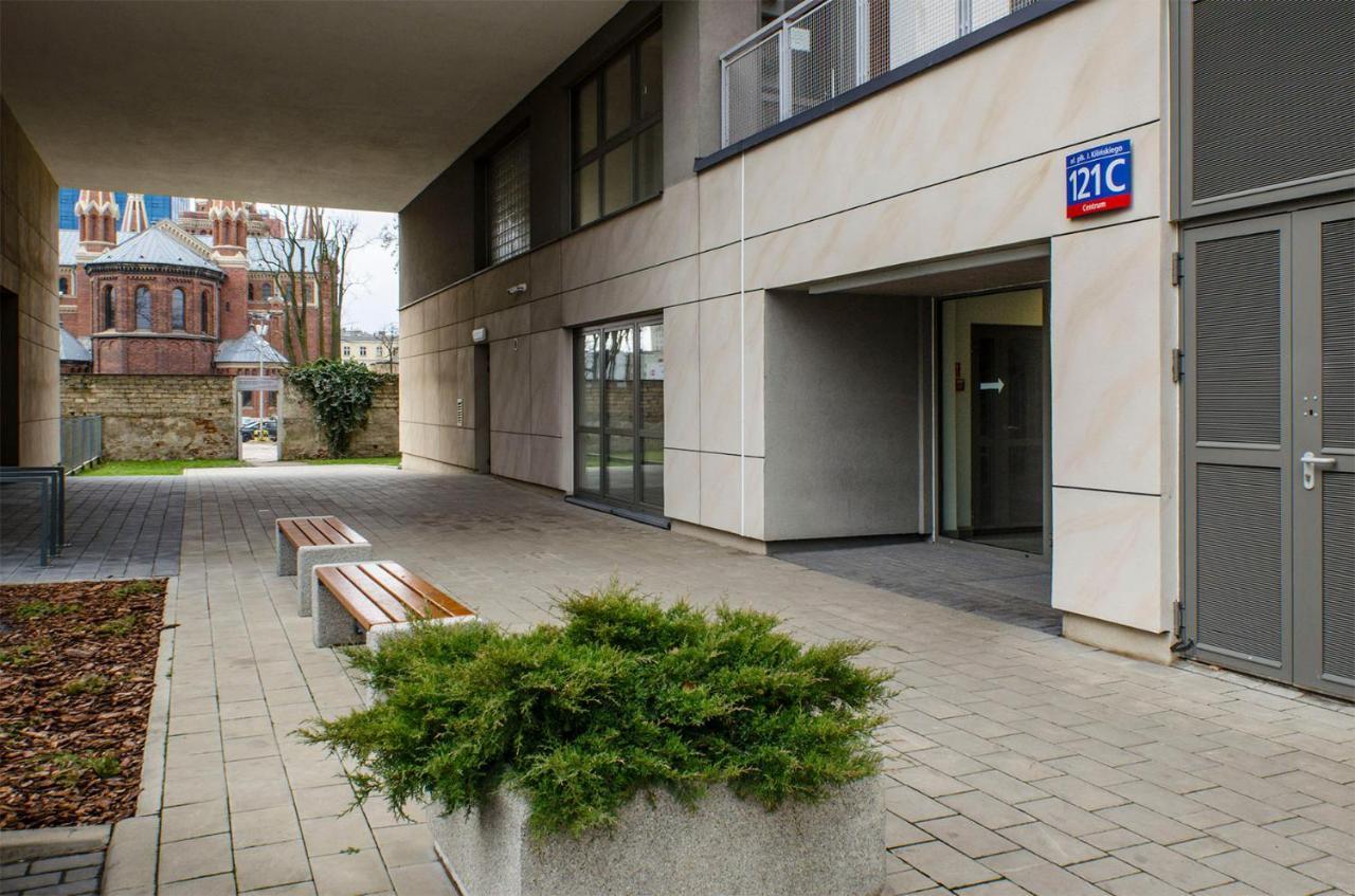 Sky Home- Ilumino Apartment -Centrum, Parking, Klimatyzacja, Dostep Na Kod Lodź Bagian luar foto